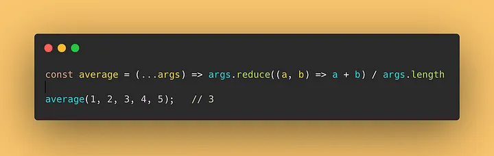 JavaScript OneLiners